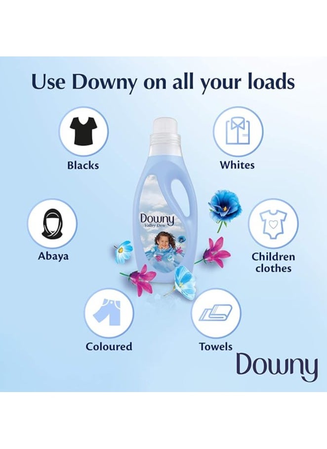 Downy - Regular Fabric Softener Valley Dew With Concentrate Fabric Conditioner - Image 1
