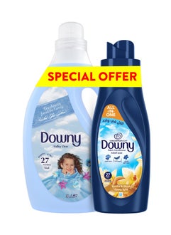 Downy Regular Fabric Softener Valley Dew With Concentrate Fabric Conditioner  - Image 1