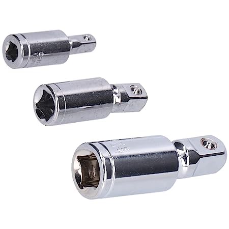 BARASH see ever Universal Joint Set Joint Socket Swivel Set Vanadium Steel Impact Resistant 12 38 14 for Ratchet Wrench - Image 1