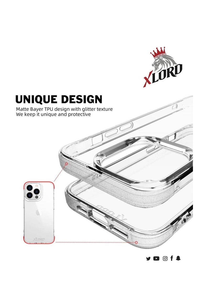 إكسلورد طقم حماية كامل XLORD Warrior لآيفون 13 برو ماكس – جراب + اسكرينة أمامية + اسكرينة ضهر + حماية عدسة + أداة تركيب – بتقنية امتصاص الصدمات - Image 5