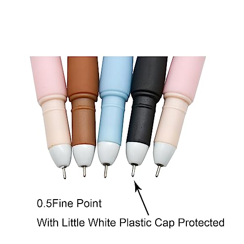 Lopenle 12 PCS Christmas Pens Lucky Deer Pens Adorable Elk Pen Black Ink 0.5 mm For School Office Party Birthday Christmas Festival - Image 5