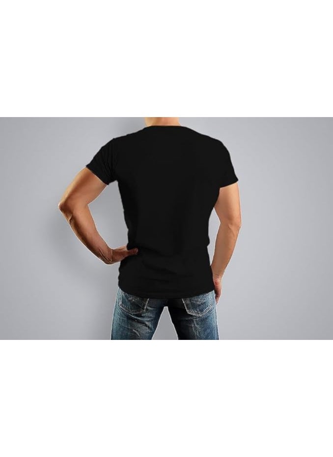 ISTANBUL MODEL - Round Neck Short Sleeve t-shirt for men, Regular fit, cotton, Special print "EAGLE" - Image 1