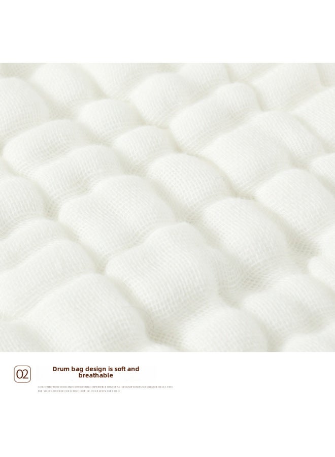 حفاضات قماشية للأطفال، حفاضات قطنية ناعمة قابلة للتنفس على شكل فول سوداني، حلقات قابلة للغسل لحديثي الولادة - Image 4