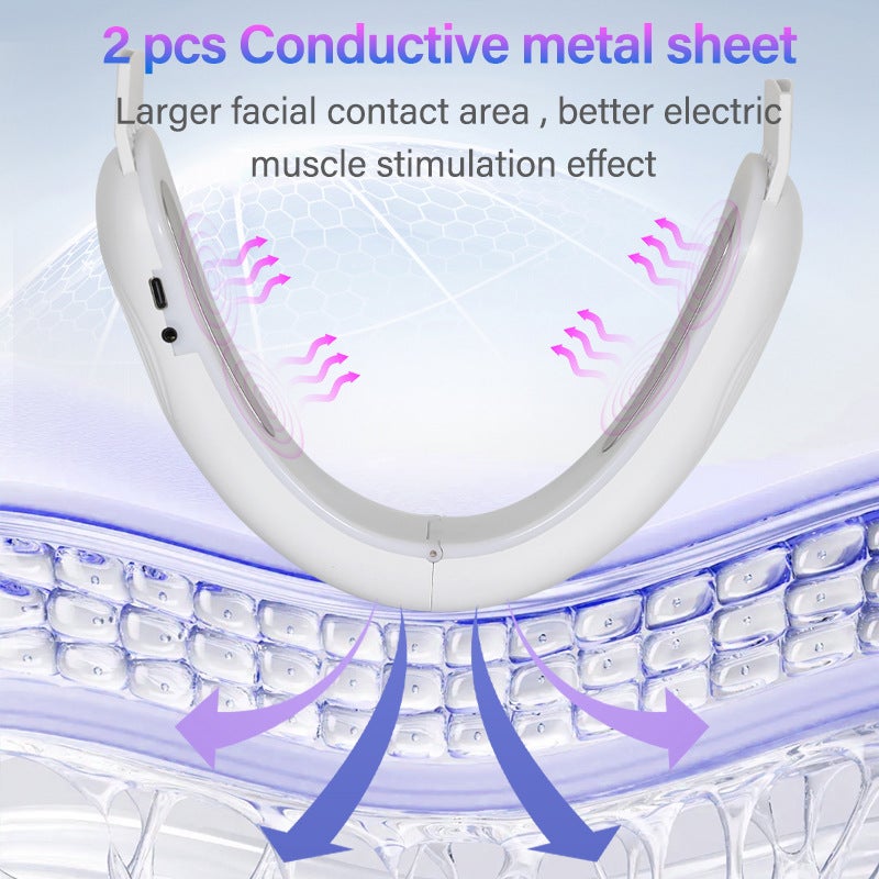New V-Face Massager - Vibrating Microcurrent Facial Slimming Tool - Image 4