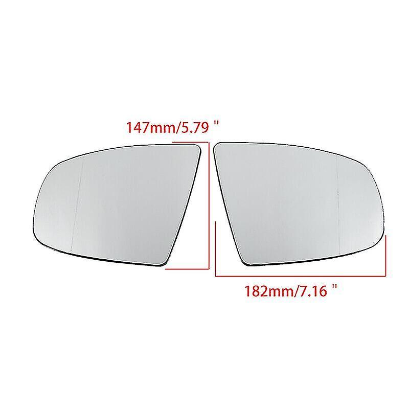 Heated Mirror: Clip-On Backing Plate - Wide Angle For Better View Replacement Part for BMW X5 E70 E70 LCI 2007-2013, X6 E71 E72 2008-2014 - Image 3