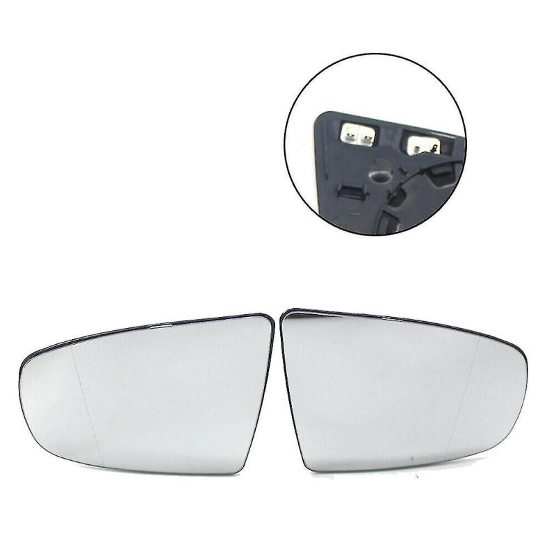 Heated Mirror: Clip-On Backing Plate - Wide Angle For Better View Replacement Part for BMW X5 E70 E70 LCI 2007-2013, X6 E71 E72 2008-2014 - Image 2