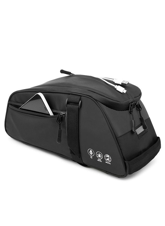 Generic Waterproof Bike Rear Rack Bag Bicycle Carrier Cycling Rear Rack Should Bag  - Image 3