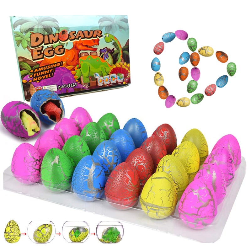 OceanWings Valentines Day Cards for Kids School 24 Pack Hatching Dinosaur Eggs with CardsDinosaur Birthday Party FavorsValentines Day Gifts for Boys Girls Classroom - Image 3