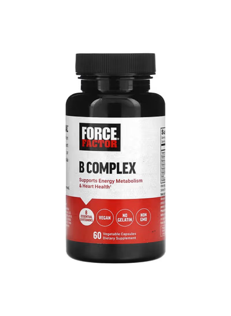 B Complex, 60 Vegetable Capsules