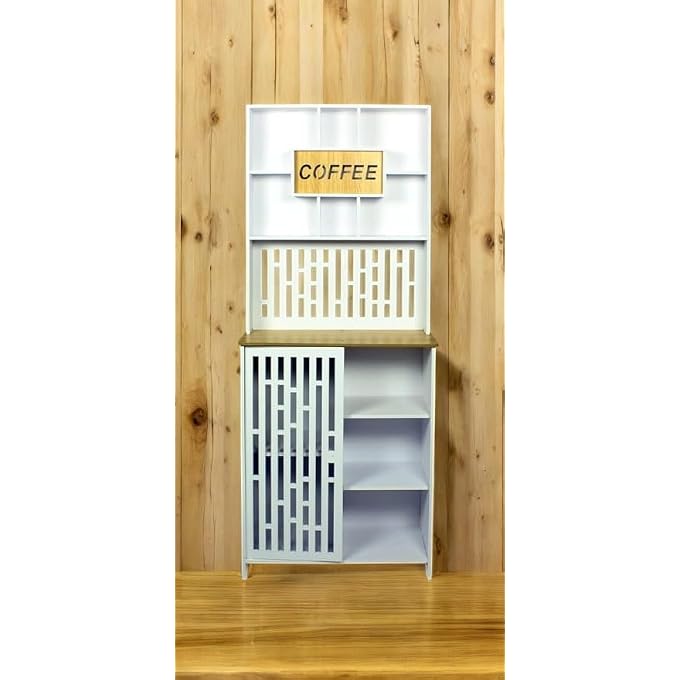 Unity Coffee Corner Made Of Reinforced Plastic Light In Weight Easy To Install And Suitable For Most Furniture It Has A Storage Place With Doors - Image 1