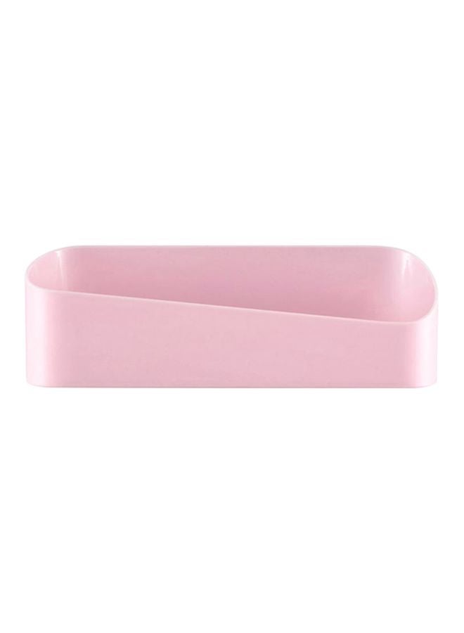 NIBEMINENT Adhensive Holder For Bathroom Pink 26.5x9cm