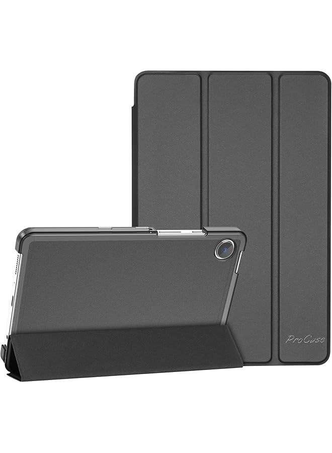 Procases For Galaxy Tab A9 8.7 Inch 2023 Case Slim Stand Hard Back Shell Protective Smart Cover Case For 8.7 Inch Galaxy Tab A9 2023 Sm-X110 X115 X117-Black - Image 1