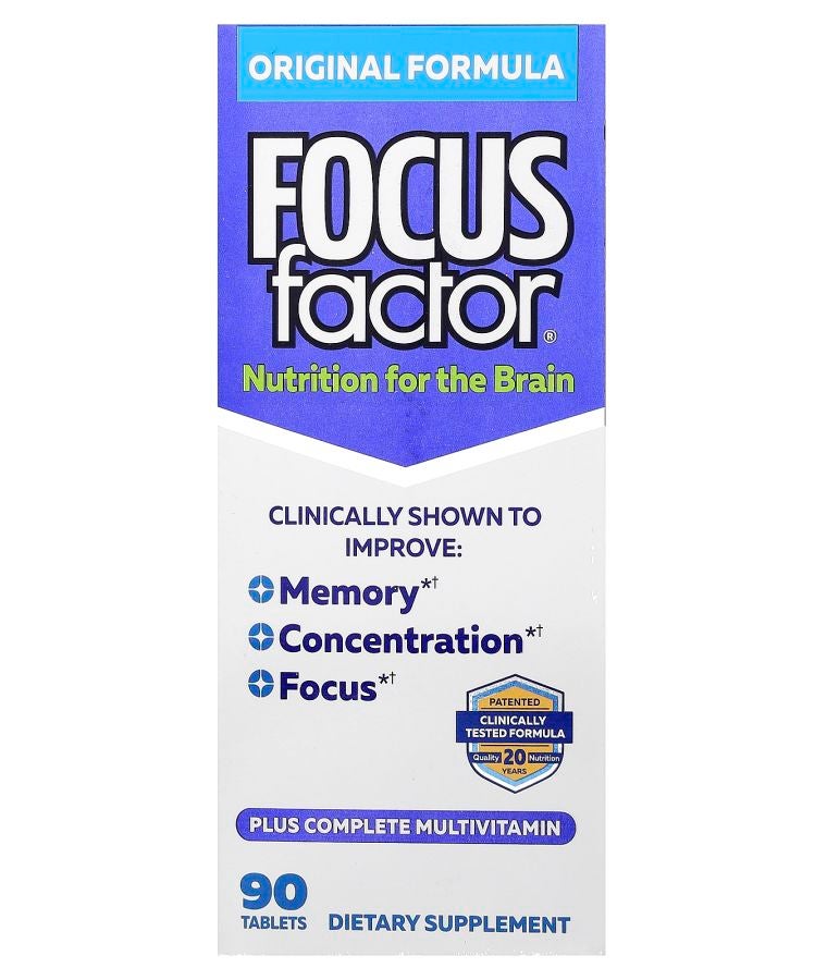 Focus Factor Nutrition For The Brain Original Formula 90 Tablets