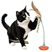 Petlinks Tippy Teaser Self Righting Feather Toy for Cats Kittens Rocks Sways Fun Engaging Play Multi Color One Size - Image 3