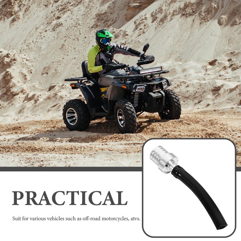 Motorcycle Gas Cap Motorcycle Vent Breather Hose Cap Gas Cap Replacement - Image 2