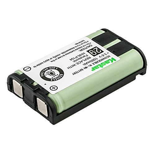 Kastar 2 Pack Cordless Phone Battery for Panasonic HHR-P104 HHR-P104A Type 29, Panasonic KX-FG6550 KX-FPG391 KX-TG2388B KX-TG2396 and More - Image 2