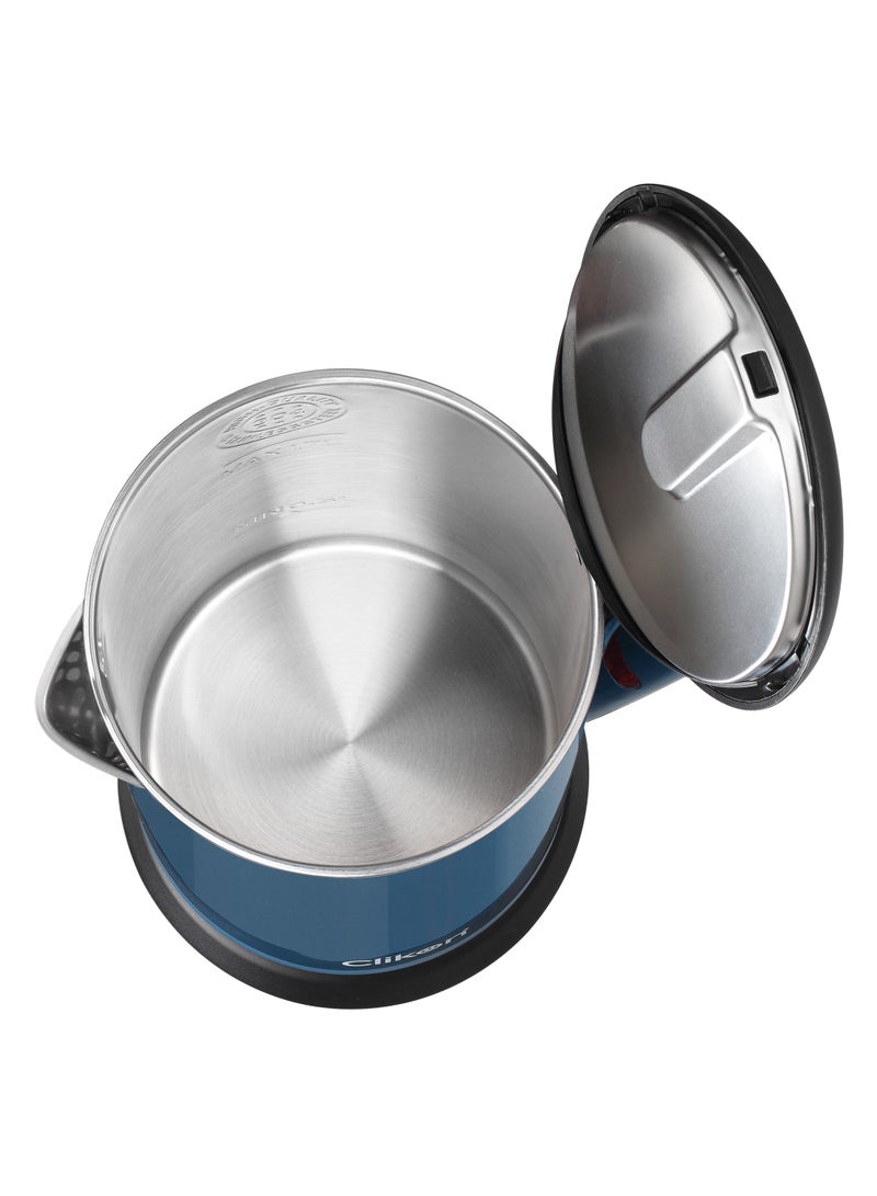 Clikon Cool Touch Electric Kettle – 1.7L, Food-Safe Odorless Plastic, Overheat Protection, Fast Boil, 2-Year Warranty 1800 watts 1.7 L 1800 W CK5151 blue - Image 4