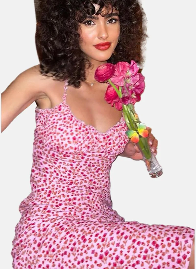 YUNIQEE Floral Bodycon Dress
