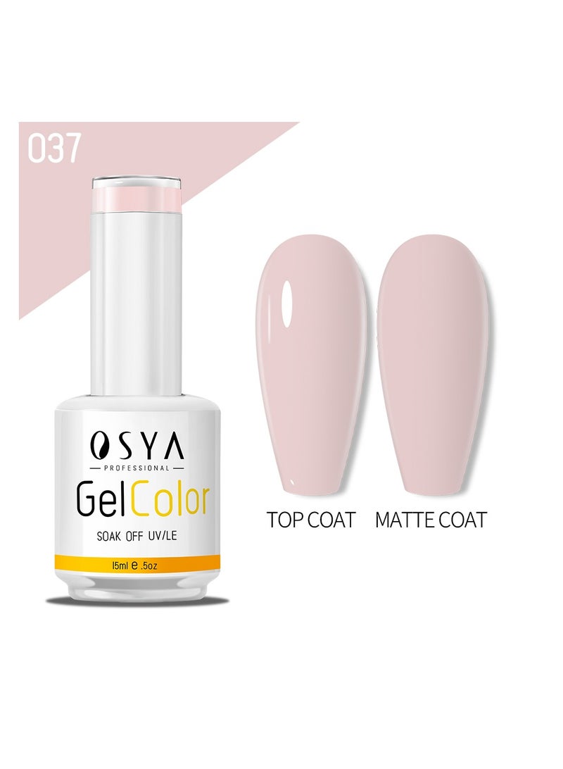 OSYA gel Nail Polish Collection Soak Off UV&LED CANNI OUTPUT Gel polish 15ml (037) - Image 1