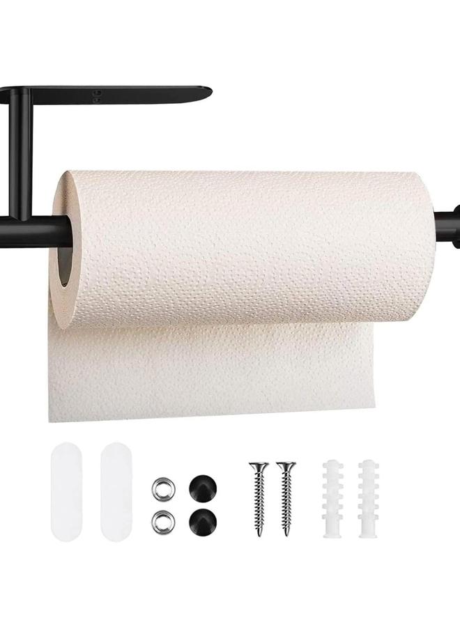 Bluejw Tissue Rack Stainless Steel Roll Paper Rack Kitchen Storage Rack Cabinet Tissue Rack Bathroom Wall-mounted Nail-free Toilet Paper Rack - Image 5