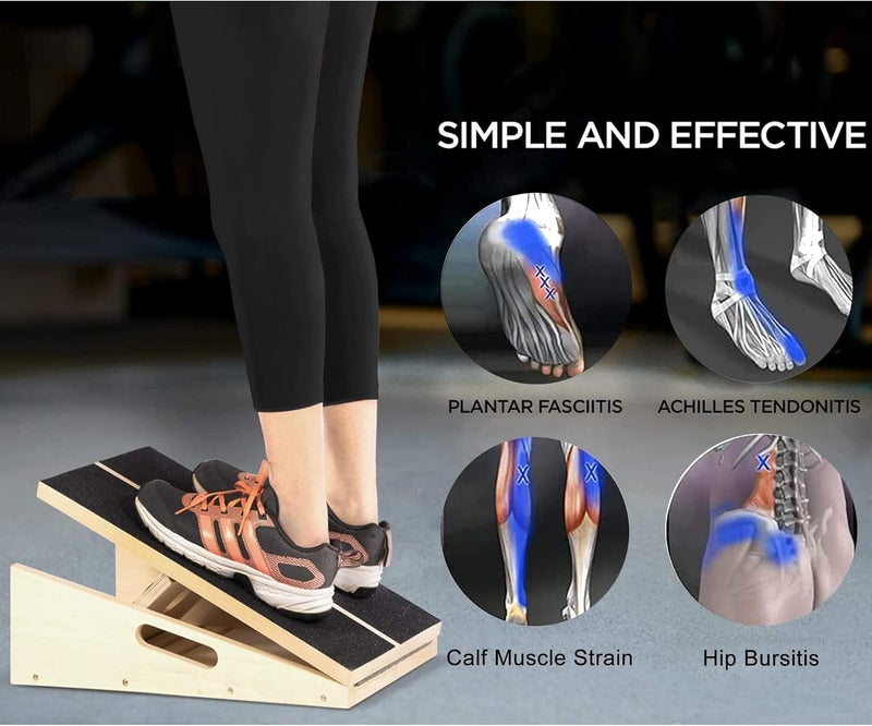 MUCITAGF Professional Slant Board - Adjustable Incline Board and Calf Stretcher for Effective Stretching - Image 4