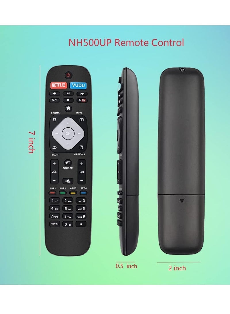 PopZa NH500UP Universal Remote Control Replacement for Philips Smart TVs – Compatible with Models 50PFL5903/F7, 55PFL5602/F7A, 55PFL5603/F7, 55PFL5703/F7, 55PFL5903/F7, 65PFL5602/F7C, 65PFL5703/F7, 65PFL5903/F7, 75PFL5603/F7 – Battery Included - Image 5