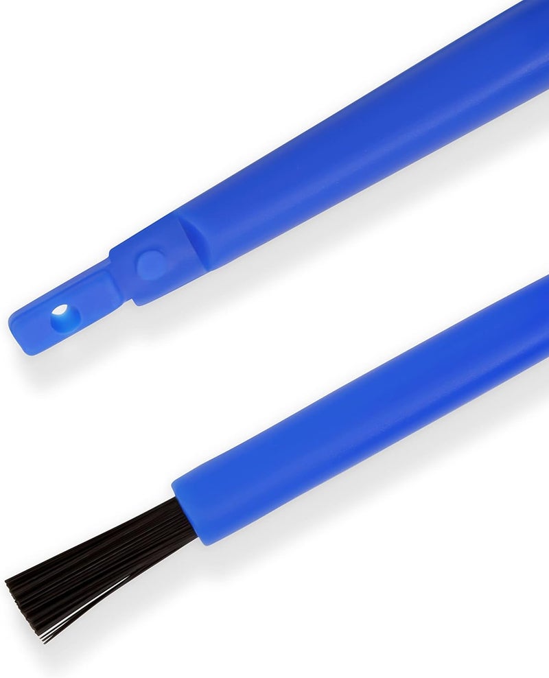 Dritz Lint Brush for Sewing Machines & Sergers, 1 Count Needle Inserter, Blue - Image 2