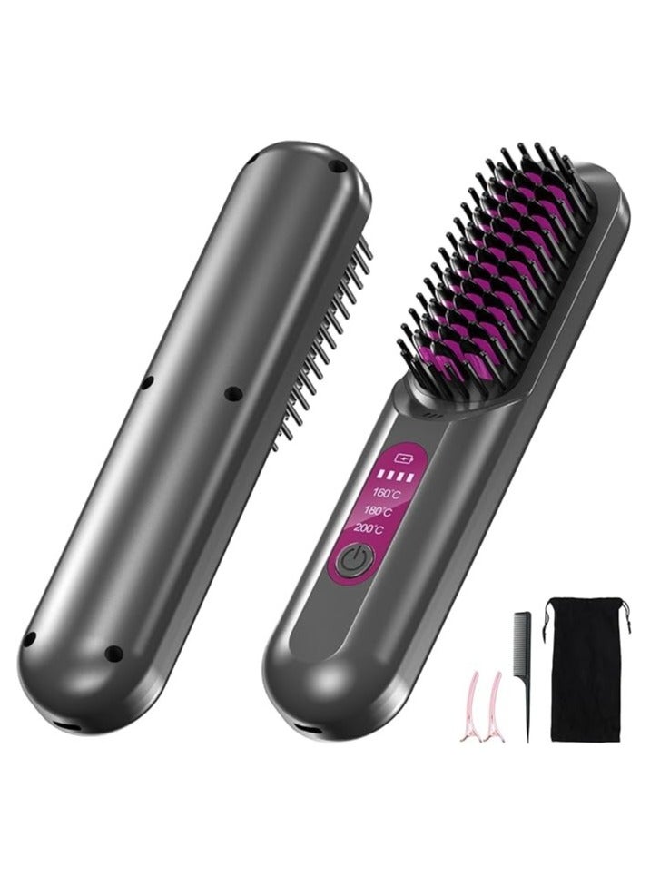 Solaf Cordless Hair Straightener Brush Is The Perfect Choice For Perfect Hair - Image 1