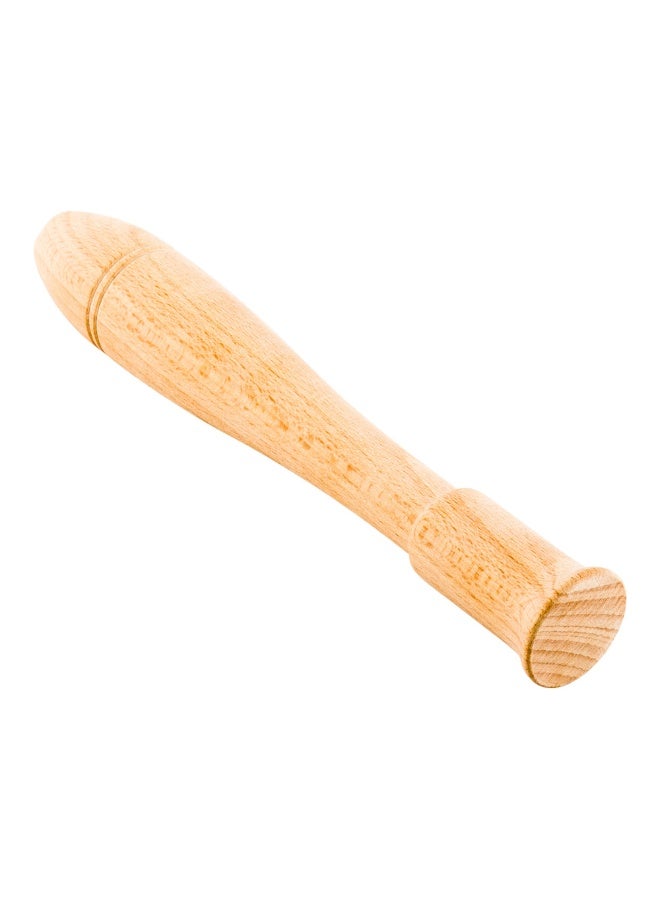 Restaurantware Bar Lux 7.5 Inch Cocktail Muddler, 1 Break-Resistant Drink Muddler - Streamlined Design, Durable, Natural Wood Bar Muddler, Crush Herbs, Spices, And Berries,  - Image 1