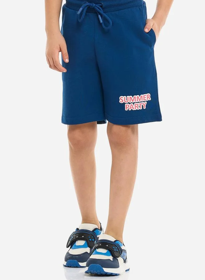 victor and jane Victor And Jane Boys Yatch Graphic T-Shirt and Shorts Set