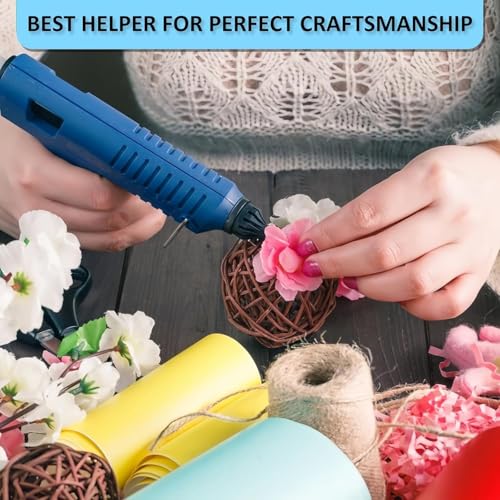 ProKart Premium 10 Pc Clear 7mm - Hot Melt Glue Sticks Strips Melting Adhesive for Handmade, Craft DIY, Home, Office & Classroom Project Craftwork Fix & Repairs (10 Pc Glue Sticks, 7mm) - Image 4