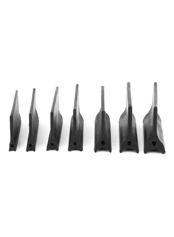 Walfront 14 pcs Flexible Contour and Angle Sanding Grips Set with Rubber Pads Double Ended Contour Grinding Block for Automobiles and Wood Grinding and Polishing - Image 5