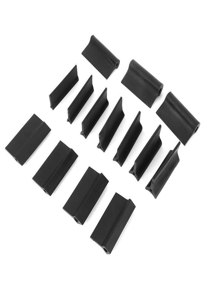 Walfront 14 pcs Flexible Contour and Angle Sanding Grips Set with Rubber Pads Double Ended Contour Grinding Block for Automobiles and Wood Grinding and Polishing - Image 1