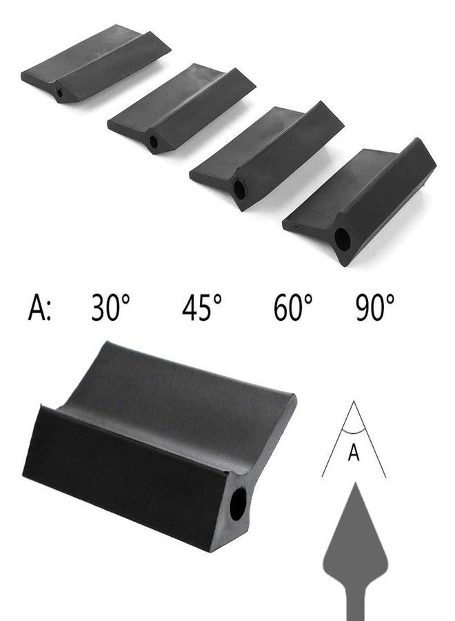 Walfront 14 pcs Flexible Contour and Angle Sanding Grips Set with Rubber Pads Double Ended Contour Grinding Block for Automobiles and Wood Grinding and Polishing - Image 4