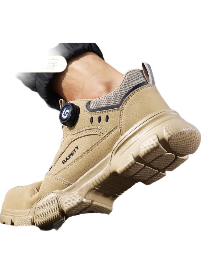 Fumer Men'S Winter Steel Toe Anti-Smashing Anti-Stab Soft Bottom Waterproof Safety Work Shoes F055L 40 - Image 3