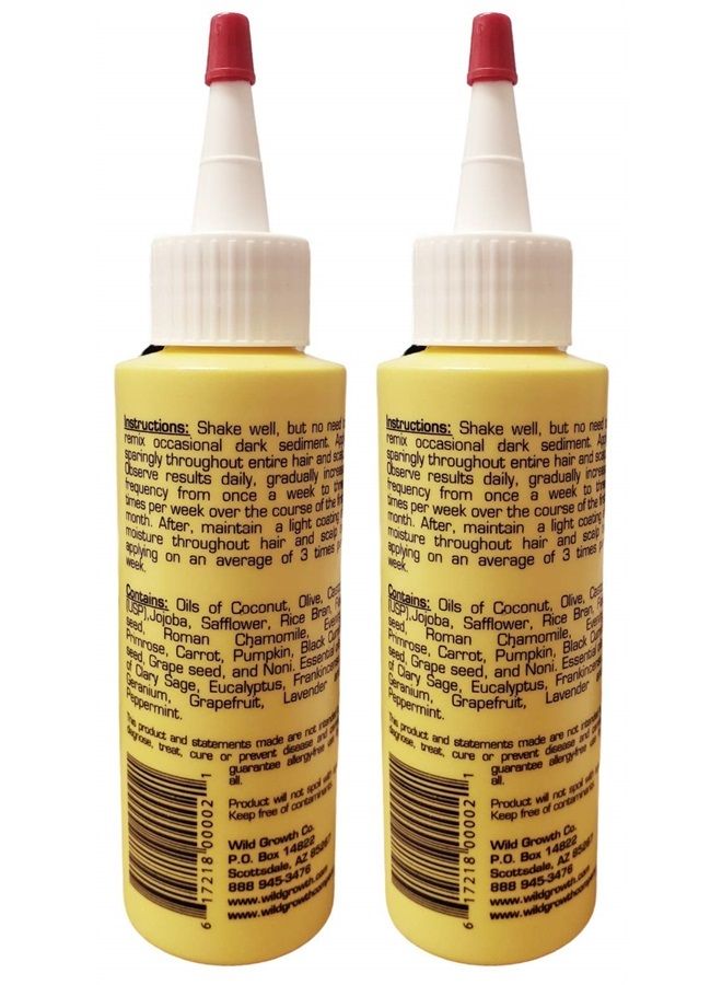 Wild Growth Light Oil Moisturizer, Clear, 4 Fl Oz (Pack of 2) - Image 2