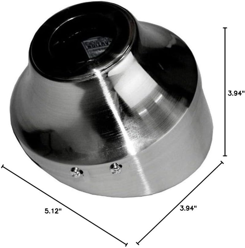 SA130BNK Ceiling Adapter, Brushed Polished Nickel