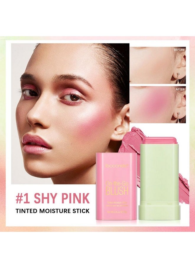 SWETIYOU Blush Stick For Cheeks And Lips, Onthego Blush, Hydrating Solid Cheek Tint, Multiuse Blush Makeup Stick For Beautiful And Natural Shades, Tinted Moisture Stick Ued On Eyes Lips And Cheeks  - Image 3