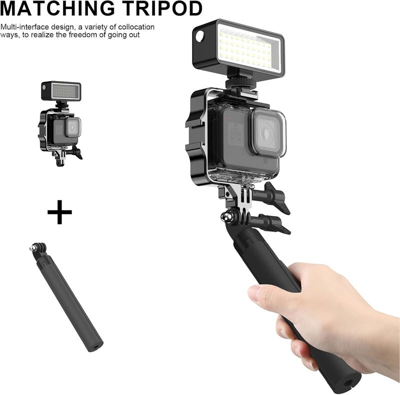 Aluminum y Action C Live Vlog Video ket, Vlog Video ket with Cold Shoe Mount, Multi Faceted for, Series, Includes Fill - Image 4