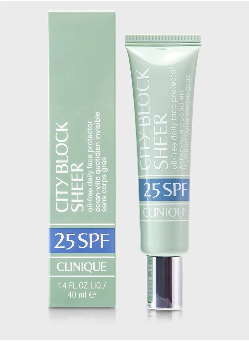 CLINIQUE Super City Block Sheer SPF 25 40ml