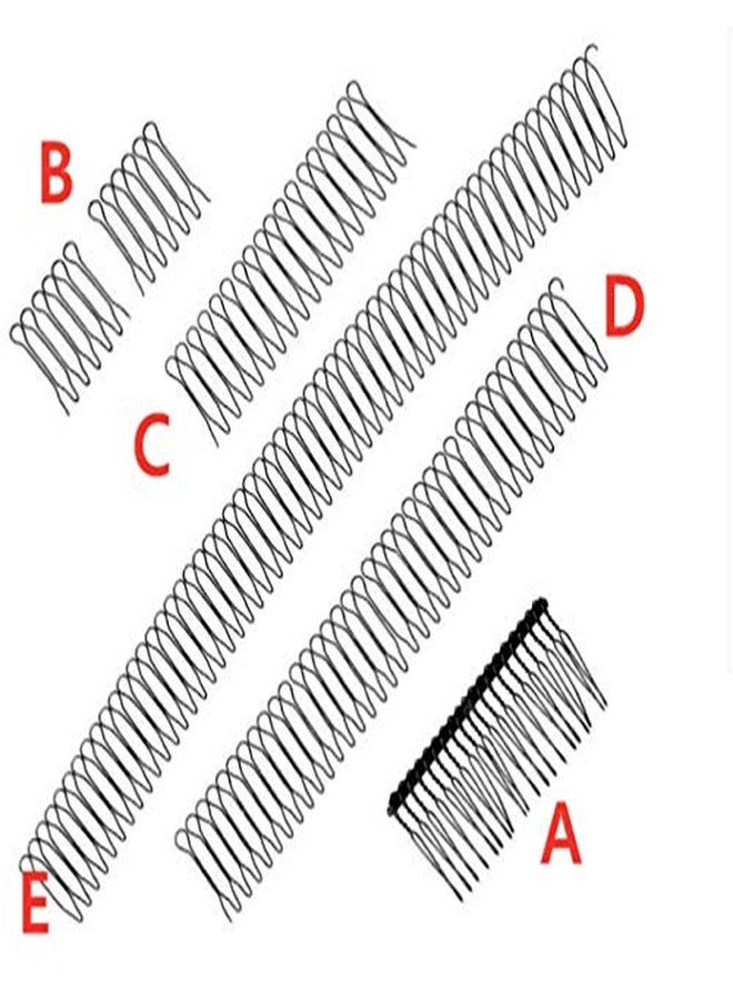 shenruifa U Shape Hair Finishing Fixer Comb Stretch Invisible Flexible Hair Finishing Fixer Clips for Women Girls (set) - Image 3