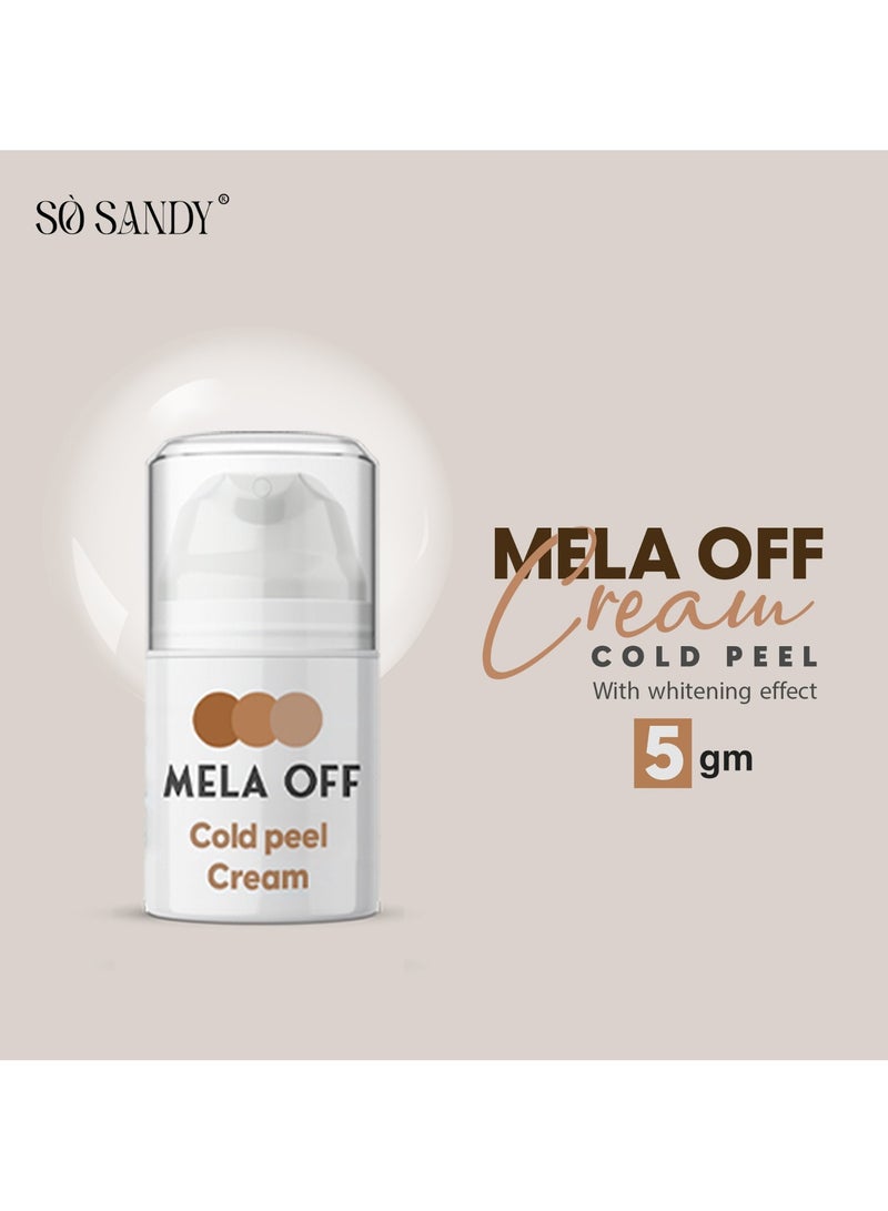 So Sandy Mela Off Cream Cold Peel 5 gm - (one session) - Image 1