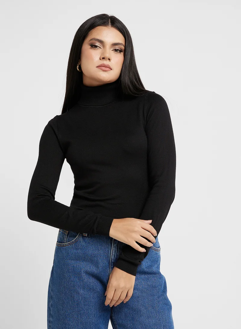 VERO MODA High Neck Knitted Sweater