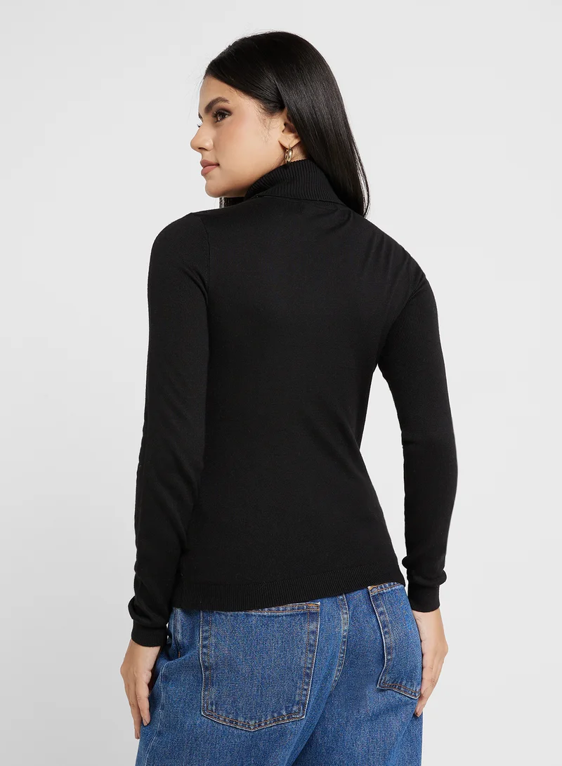 VERO MODA High Neck Knitted Sweater