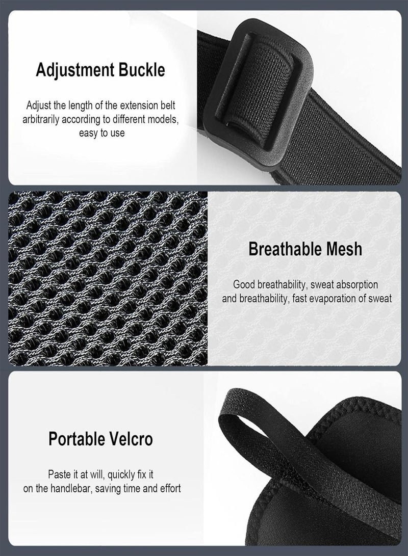GGOOT Bike Sweat Guard, Bike Sweat Guard Bike Frame Protector with Adhesive Design, Bike Sweat Net Cover for Road & Mountain Bike Indoor Cycling Training  - Image 5