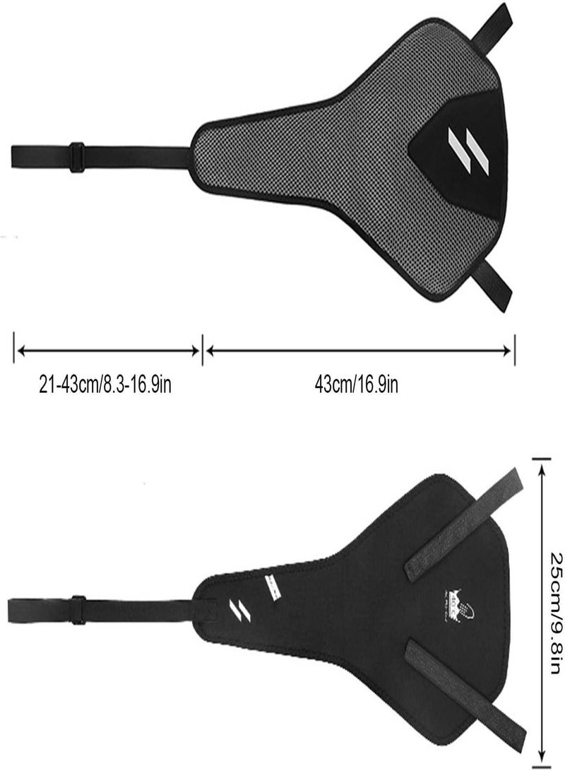 GGOOT Bike Sweat Guard, Bike Sweat Guard Bike Frame Protector with Adhesive Design, Bike Sweat Net Cover for Road & Mountain Bike Indoor Cycling Training  - Image 4