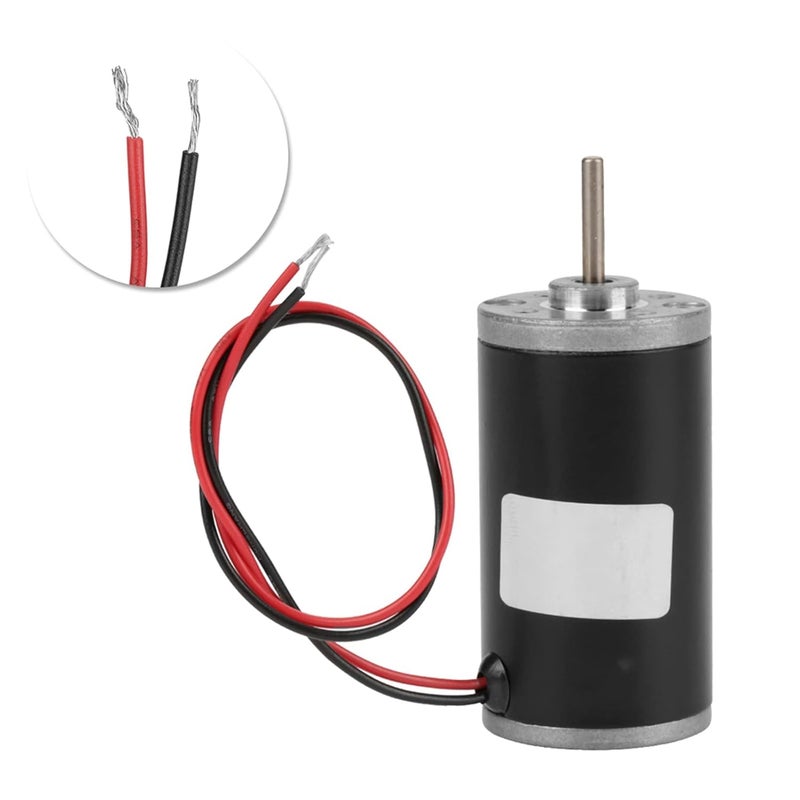 Hilitand Permanent Magnet Motor, 31ZY 24V 8000RPM High Speed CW/CCW Mini Permanent Magnet DC Motor for DIY Generator(24v8000) - Image 5