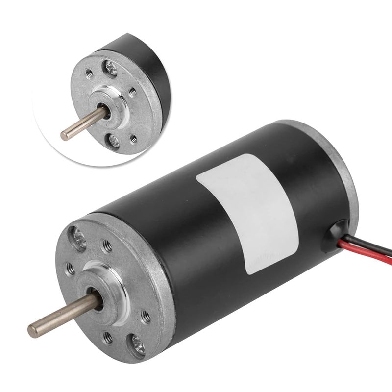 Hilitand Permanent Magnet Motor, 31ZY 24V 8000RPM High Speed CW/CCW Mini Permanent Magnet DC Motor for DIY Generator(24v8000) - Image 2