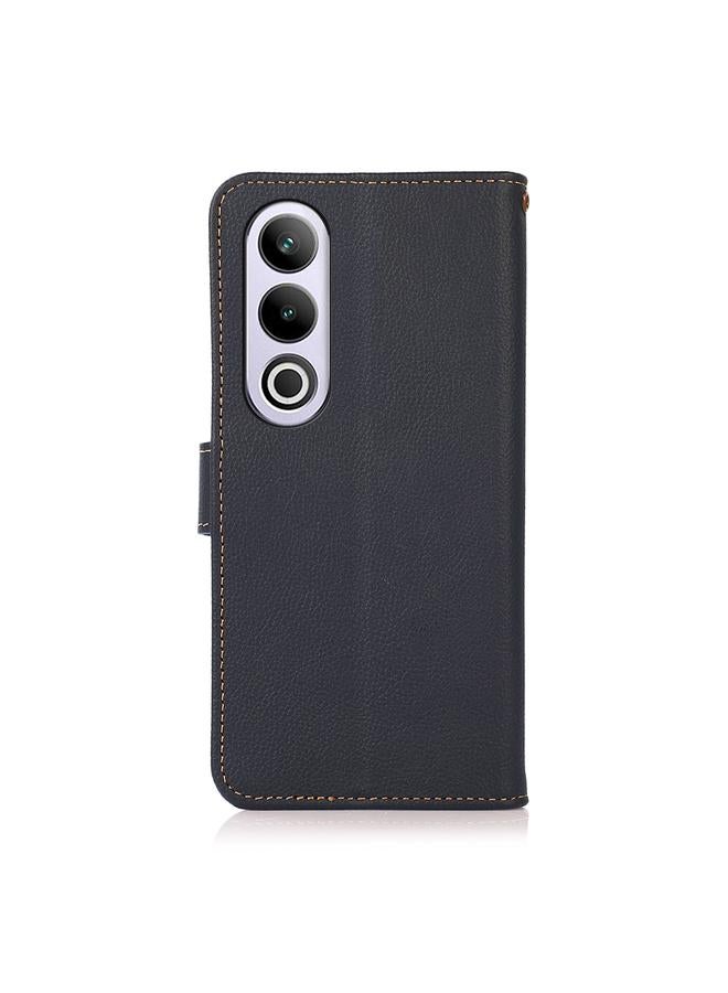 S-TOP Case For OnePlus CE4 5G Global KHAZNEH Custer Genuine Leather RFID Phone Case - Image 3