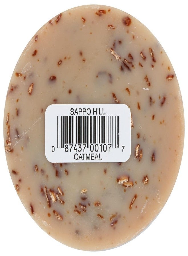 Sappo Hill Soapworks Oatmeal Glycerine Soap, 3.5 Ounce by Sappo Hill - Image 1
